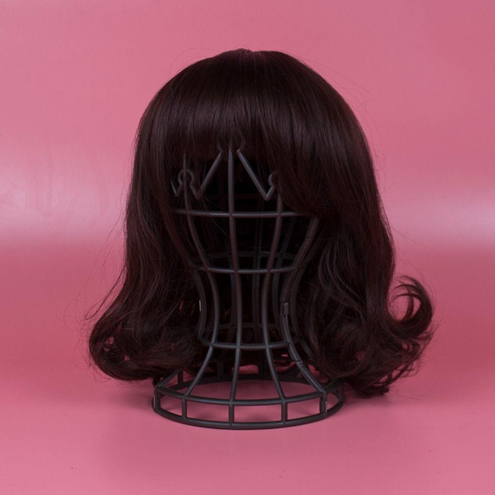 Foldable Plastic Wig Stand Multi-Purpose Lantern Shape Wig Stand Wig Accessories Salon Home