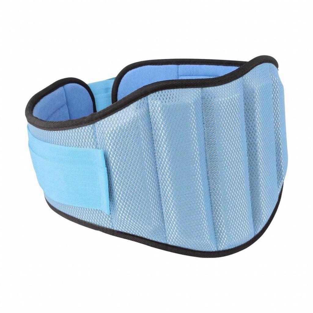 Padded Belt with Mesh Exterior Breathable for Heavy Lifting, Gym Goers