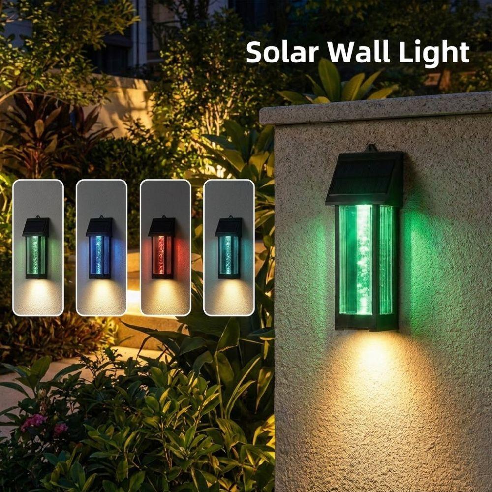 Ultra Bright Solar Wall Light Wireless Solar Street Floodlight for Front Door Garden