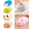 Corner Creatures Animal Shaped Long Pillow For Dogs Cats Pigs And More Soft Plush And Feather Down Cotton