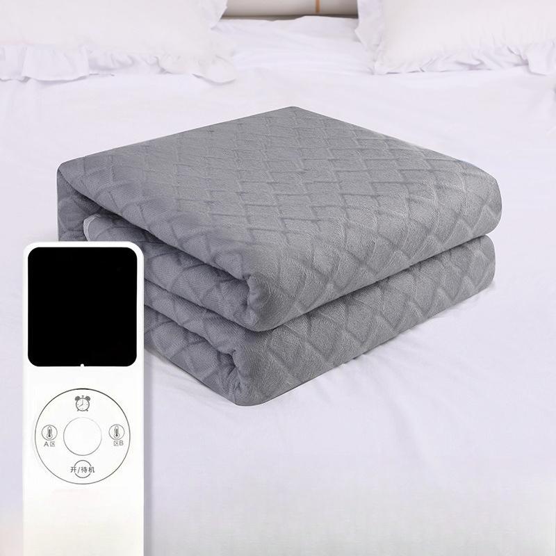 Super Soft Fabric Electric Blanket Home Intelligent Temperature Control Single Person Electric Blanket Fast Heating Mite Removal