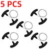 1/2PCS Portable Stainless Steel Wire Saw with Finger Handle Outdoor Camping Hiking Pocket Manual Cutting Chain Saws Survive Tool