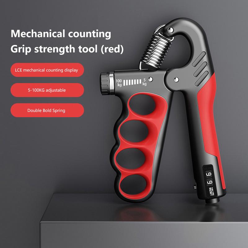 5-100Kg Hand Gripper Gym Wrist Expander Hand Strengthener Adjustable Dynamometer Hand Grip Finger Forearm Trainer Muscle Recover