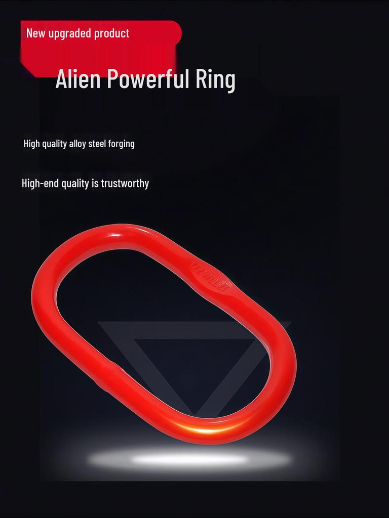 Heavy-Duty Alloy Steel Forged Lifting Sling: Enlarged Oval Ring