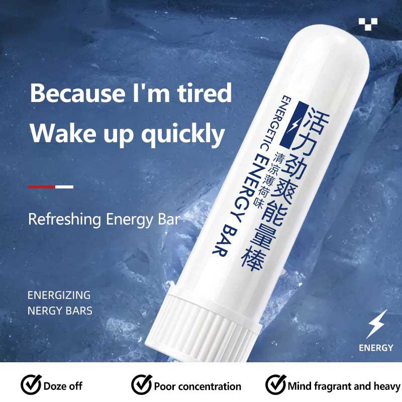 5Pcs Mints/Grapefruit Energy Stick Nasal Aspiration Mint Nose Breathing Stick Aromatherapy Nasal Inhaler Energy Vapors Stick