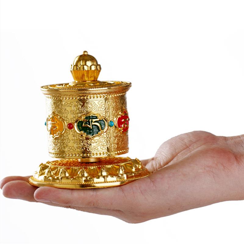 Home Decoration Finger Prayer Wheel Tantric Practice Tools Creative Buddhism Supplies Car/ Home Room Decor Accessories