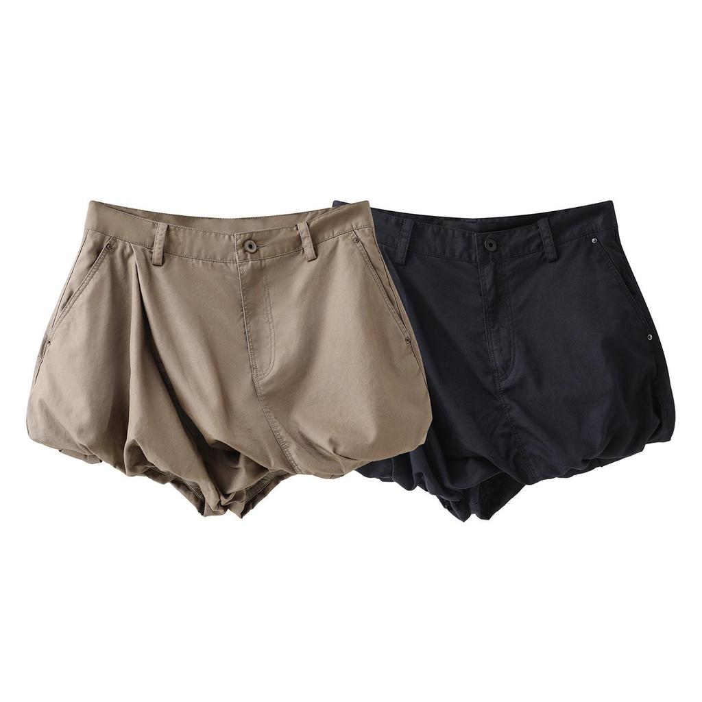 Frühling/Sommer 2026 Damen lockere Passform 100% Baumwolle Shorts