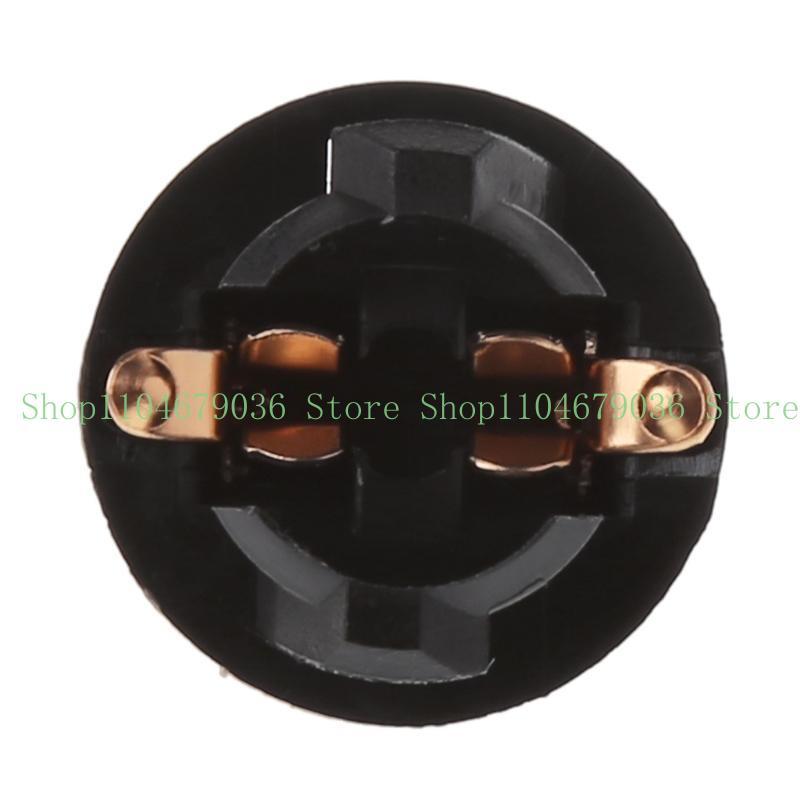 652F 10 Pack Lamp T10 Led Twist Socket Dashboard trument Panel Gauge Cluster Socket Lamp Holder Base