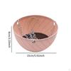 Hanging Basket Plant Pot Flower Bowl with Built-in Water Reservoir And