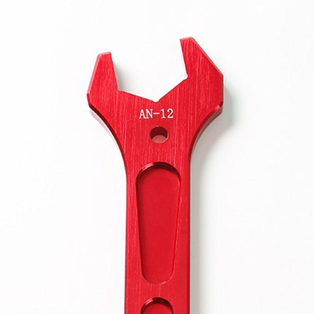 Red AN Spanner Tool Set Aluminum Door Panel Removal Tool Oil-cooled Joint Wrench  Oil Pipe