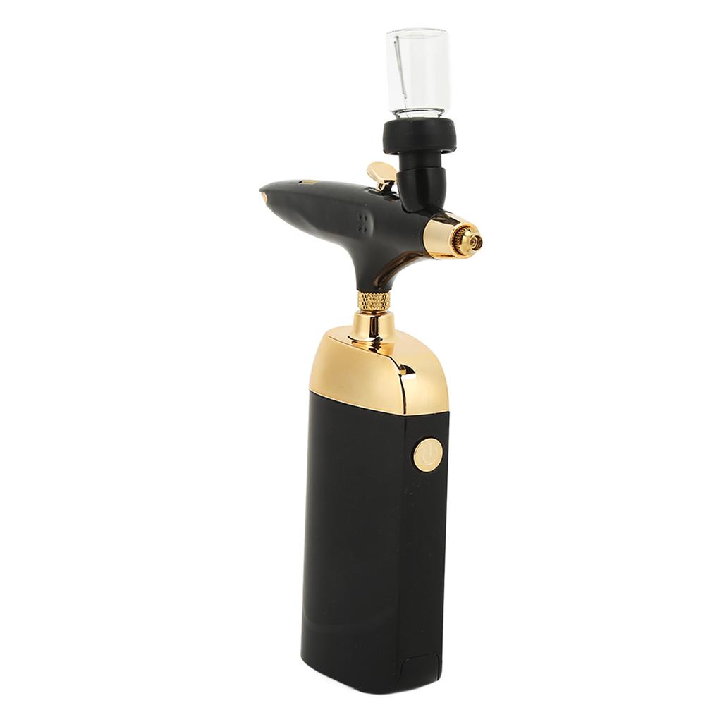 Oxygen Facial Airbrush Portable Makeup Skin Care Toner Nano Mist Sprayer Device Lady s Gifts Black Set