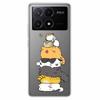 For Xiaomi Poco X6 Pro Case Transparent Cute Soft Silicone TPU Coque for Poco X6 / X6 Pro 5G Phone Cover X 6 X6Pro Clear Shells