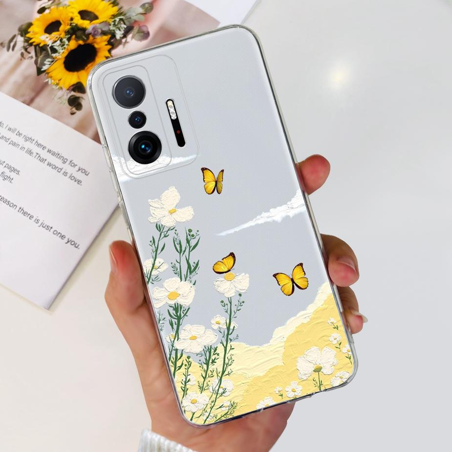 For Xiaomi 11T Pro Case New Fashion Back Cover Silicone Soft TPU Phone Case For Xiaomi Mi 11T Pro 11TPro Mi11T Full Coque Bumper
