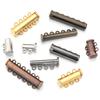 5Pcs 2/3/4/5/6/8 Holes Strong Magnetic Clasps Slide Tubes Lock Clasp Connectors DIY Bracelet Necklace Buckle Hook Jewelry Making