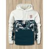 Autumn And Winter Men's Hoodies Japanese Harajuku Fashion Casual Sports Hooded Anime Beast Pattern Man Hoodie