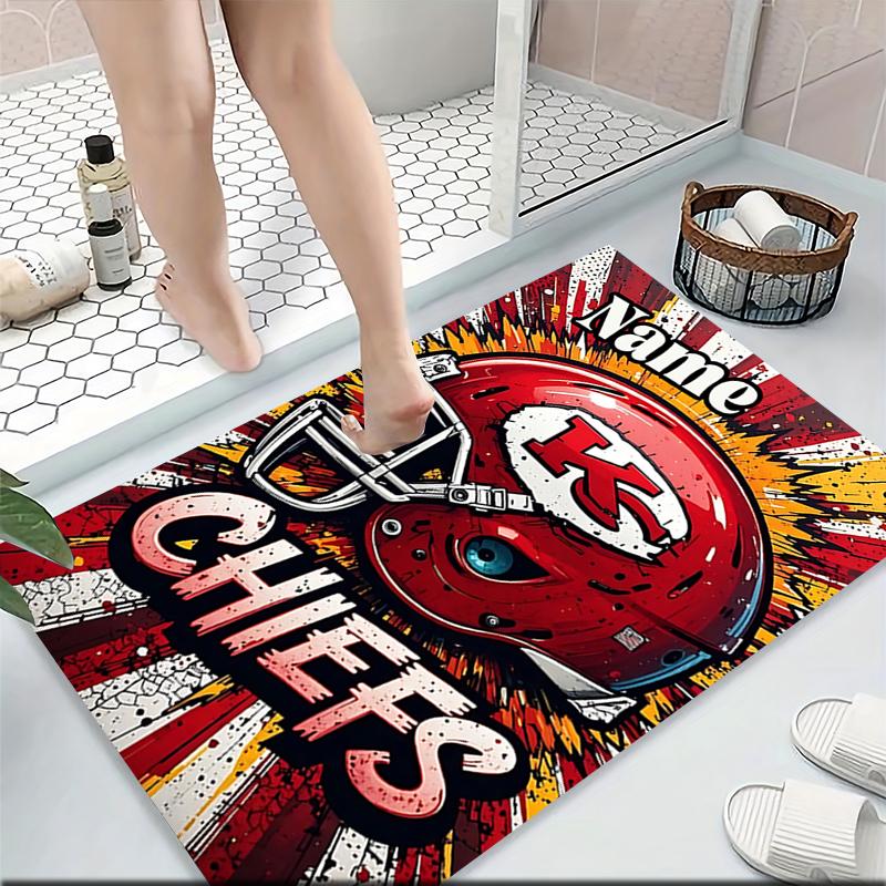 Custom Name Patriots Team Spirit Carpet Rug Customizable Soft Washable Anti-Slip Home Living Room Sofa Mats Personalized Rug. 0909423