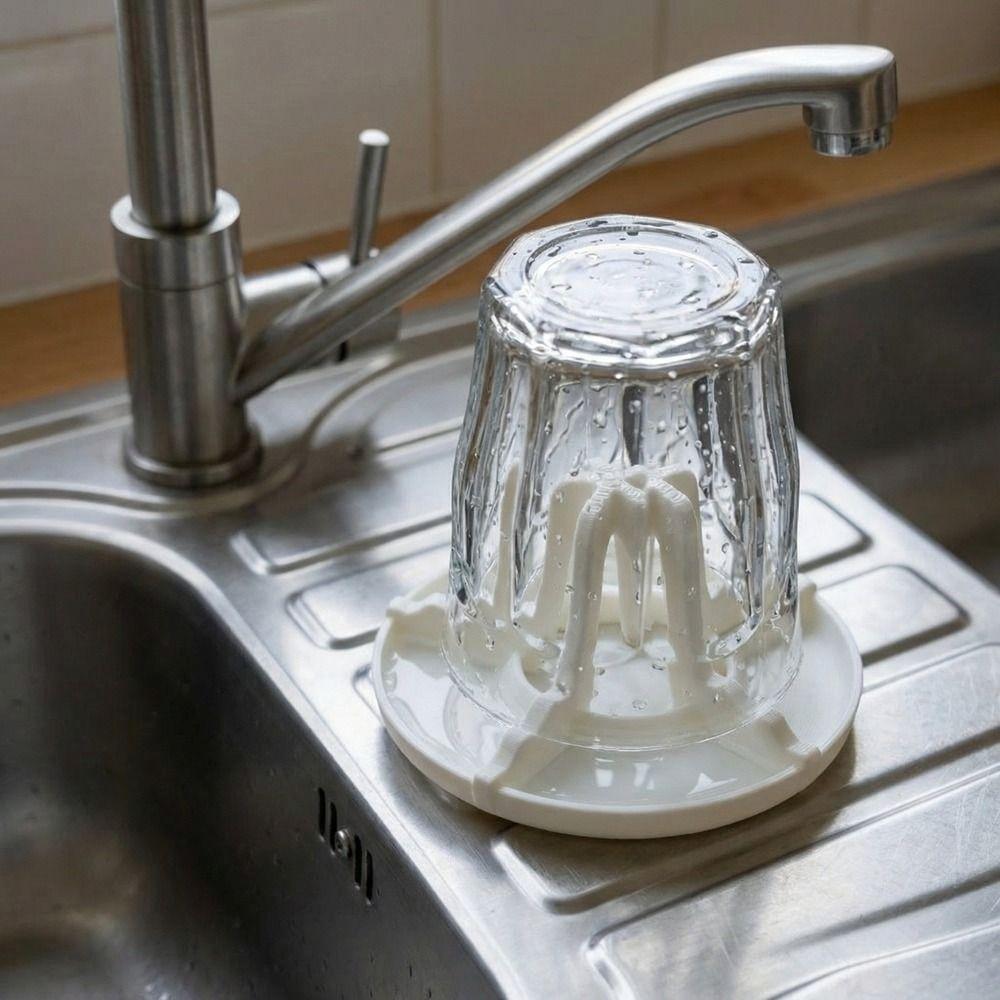 Hollow Single Cup Drying Rack 3D Printed Bottle Cleaning Tools Cup Storage Holder  Tumblers Mugs