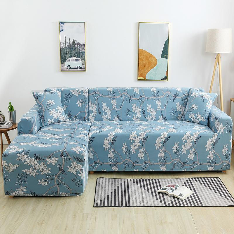Elastic All-Inclusive Non-Slip Sofa Cover Sofa Slipcover Solid Color