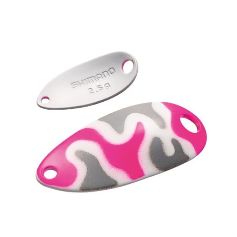 

SHIMANO Spoon Cardiff Roll Swimmer Camo Edition 22T Military Pink 5.0g TR-C50R