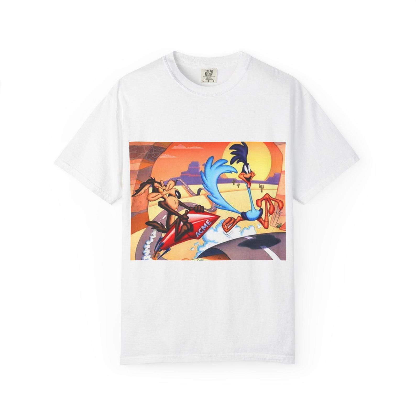 The Road Runner & Coyote T shirt 4XL