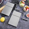Stainless Steel Cheese Curd & Ham Slicer with Scale and Grater