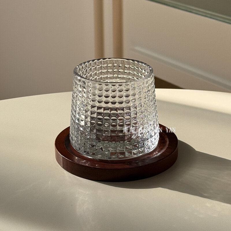 Retro Multipurpose Glass Tumbler with Lid