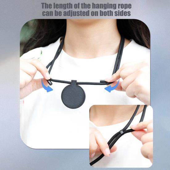 Magnetic Action Camera Chest Mount for Insta360 GO Hands-free Quick Release Sports Camera POV Necklace Holder with Neck Strap Camera Accessory