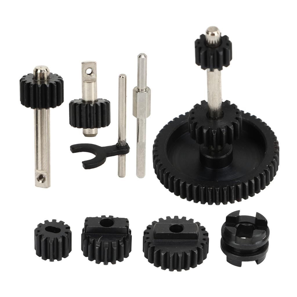 Wave Box Gear Set High Strength Steel Long Lasting Stable Performance for P06 Remote Control Car