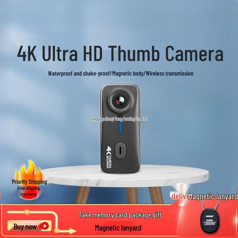 G10 4K HD Motorcycle Helmet Dash Cam with Thumb Control