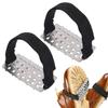 Ice Spikes for Boots Anti-Slip Stainless Steel Footwear Ice Grippers Traction Cleats for Climbing Running Mountaineering Walking