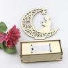 Decoratiuni din lemn Ramadan Eid Mubarak pentru casa Lumanari LED Lumanari