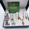 Relógio Feminino de Natal Personagem Preguiçoso com Pulseira Magnética Conjunto de Relógio de Quartzo Lembrança de Natal