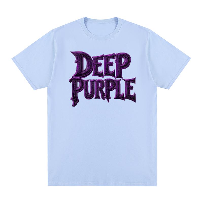 

Deep Purple Vintage Tshirt Popular Heavy Rock Metal Band Fashion Hip Hop Y2k Cotton Men T shirt New Tee Tshirt Womens Tops 4XL