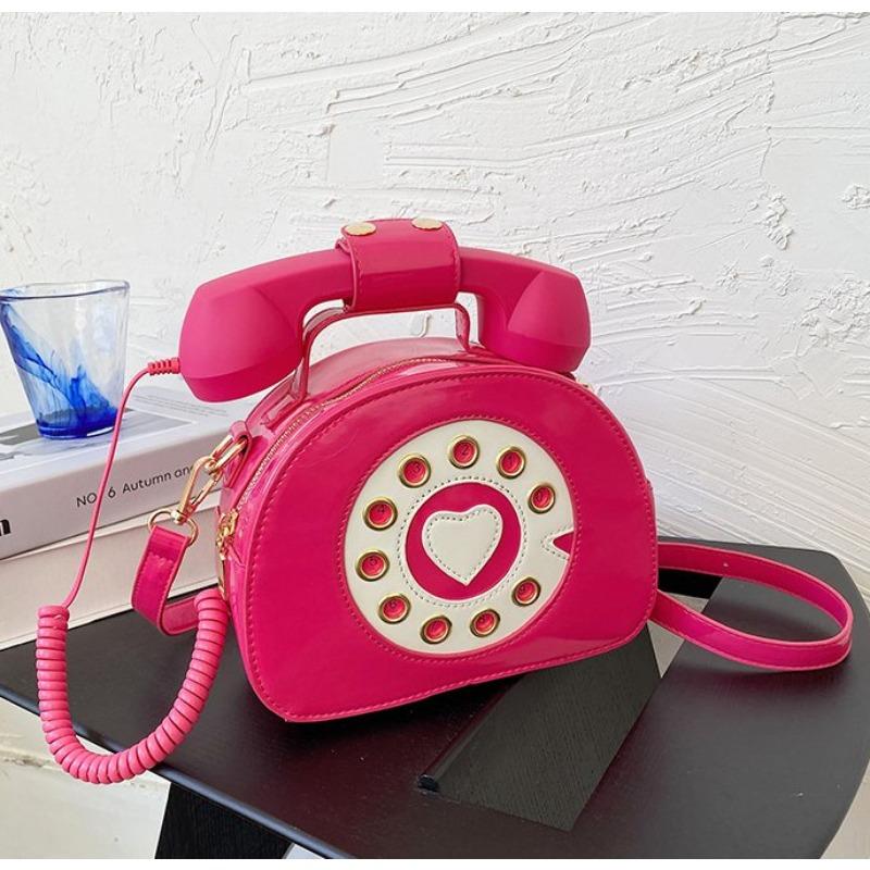 New shoulder messenger bag female creative sweet girl funny personality fashion cute phone bag
