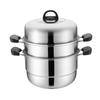 Dantemei 304 Stainless Steel 3-Layer Steamer Pot