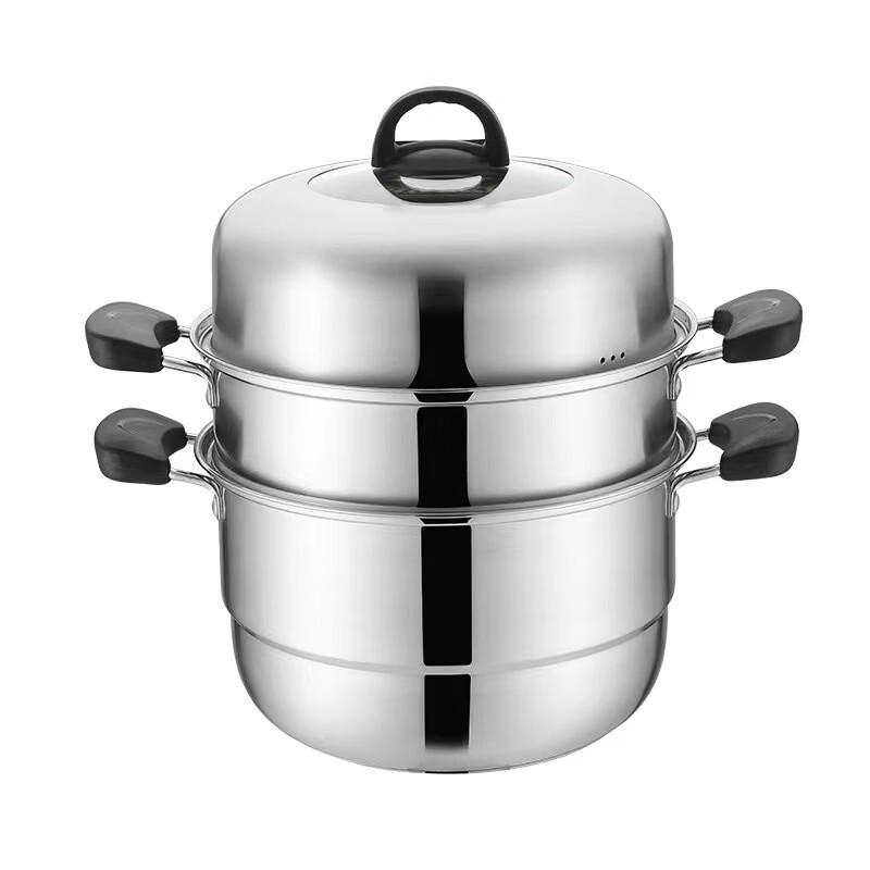 Dantemei 304 Stainless Steel 3-Layer Steamer Pot