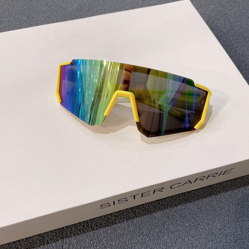 Kids' Trendy Punk Hip-Hop Sunglasses: Boys & Girls Outdoor Sports Style