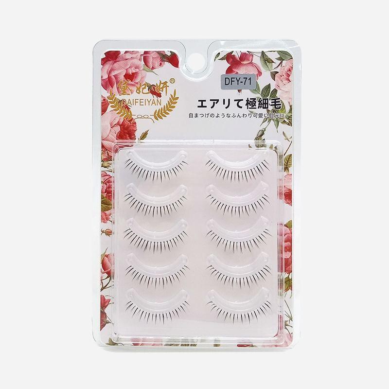 Lashie - Natürliche Mehrfachpackung künstliche Wimpern