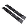 2pcs Mower Blades Replacement for Deere E100 E110 E120 E130 X105 X106 X110 X120 X125 X126 X145 X300 42 Inch Mowers
