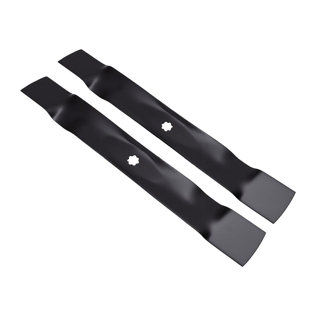 2pcs Mower Blades Replacement for Deere E100 E110 E120 E130 X105 X106 X110 X120 X125 X126 X145 X300 42 Inch Mowers