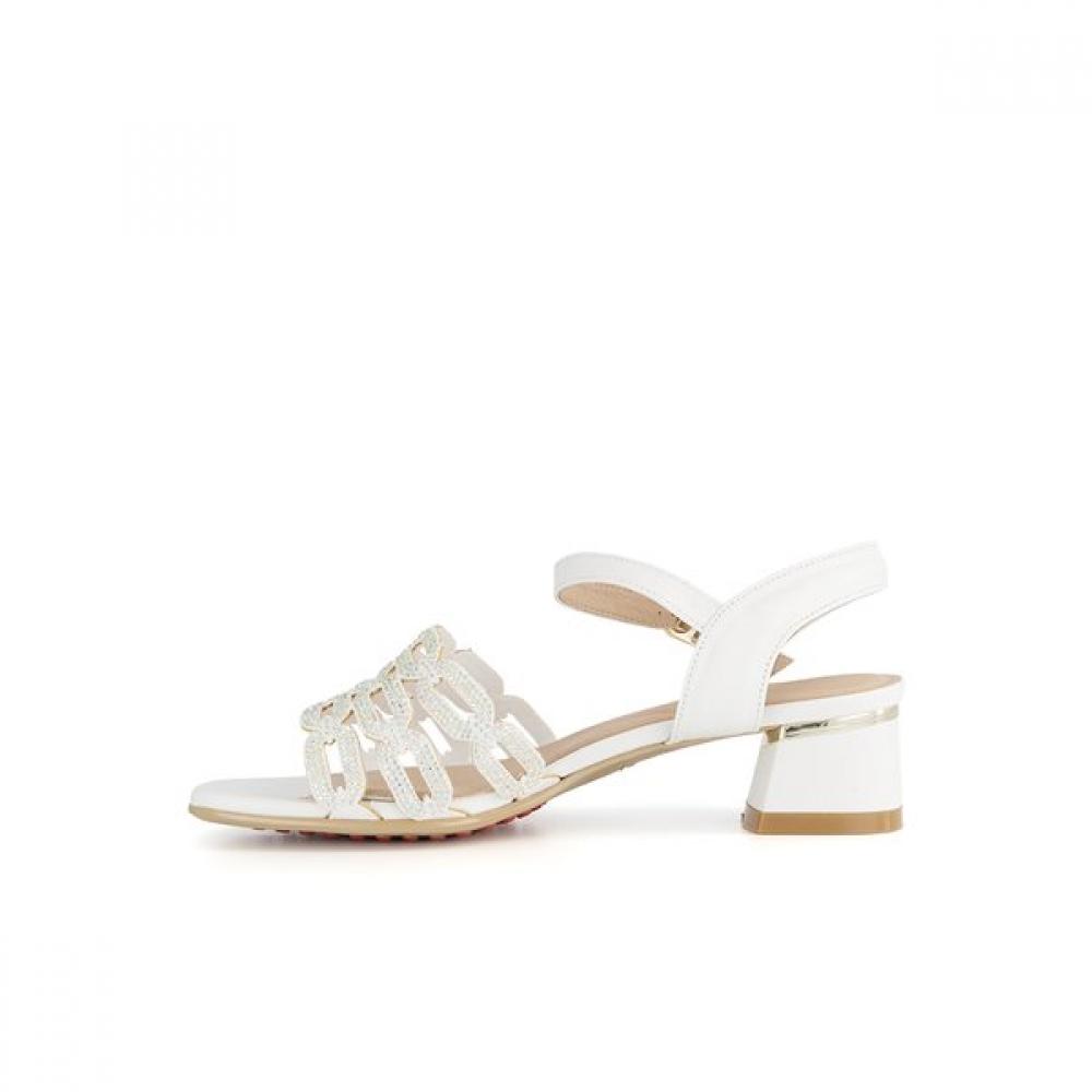 Vainer White Women S dreSS SandalS A390e0v1wb