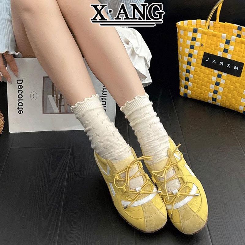 Sheepskin Version Inner Height Increase Women's Summer New Soft-soled Ballet Shoes Mary Jane Shoes Children's Single Shoes