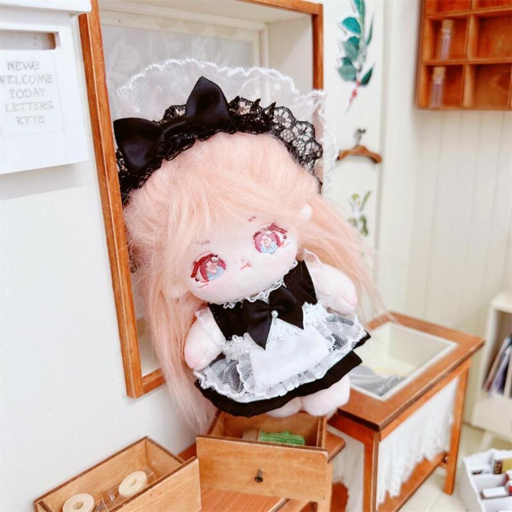 Headwear 10cm Cotton Doll Clothes Princess Skirt Idol Dolls Dress  Children's Gift