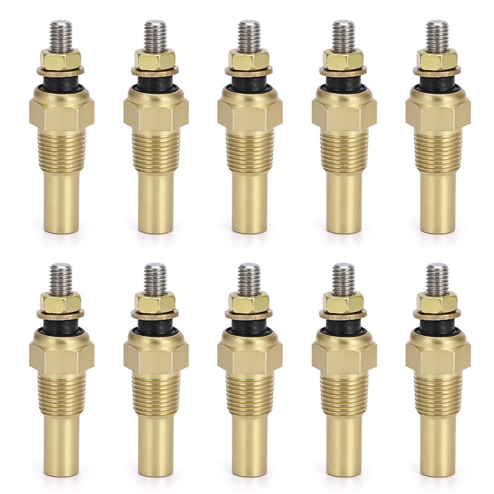 10 PCS 12V 1/8 NPT Racing Car Oil Temp Sensor Water temperature Sensor Water Temp Sensor Gauge Sensor VR-TSU01/03 without connector