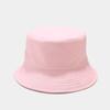 European and American New Solid Color Light Board Double-sided Bucket Hat Outdoor Sunscreen Simple Sun Hat Foldable Basin Hat