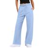 Fall Winter Women's High Waist Drawstring Solid Color Casual Sweatpants Leisure Leisure Long Pants