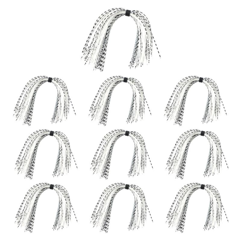 44 Strands/Bundle Squid Silk Skirt Jig Skirts Tying Component Buzzbaits Squid Skirt Tying Component Fishing Accessory