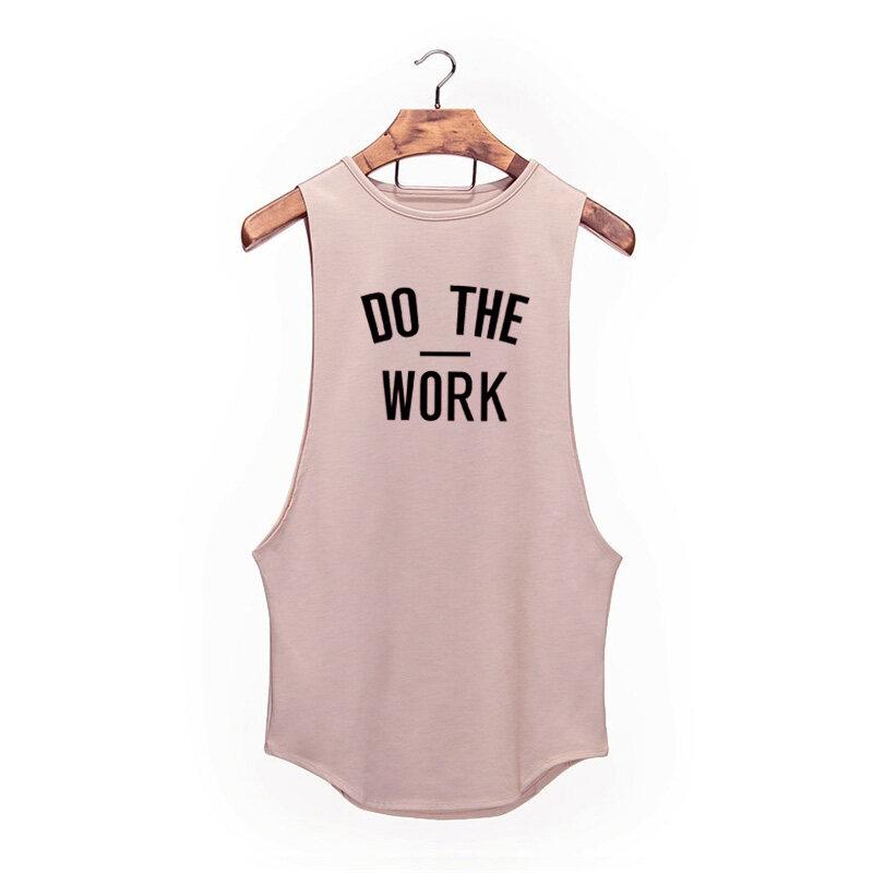 Muscleguys Męski Tank top do kulturystyki Odzież na siłownię Fitness bezrękawnik Męski Bawełniany Modny Podkoszulek Kamizelka Muscle Odzież sportowa