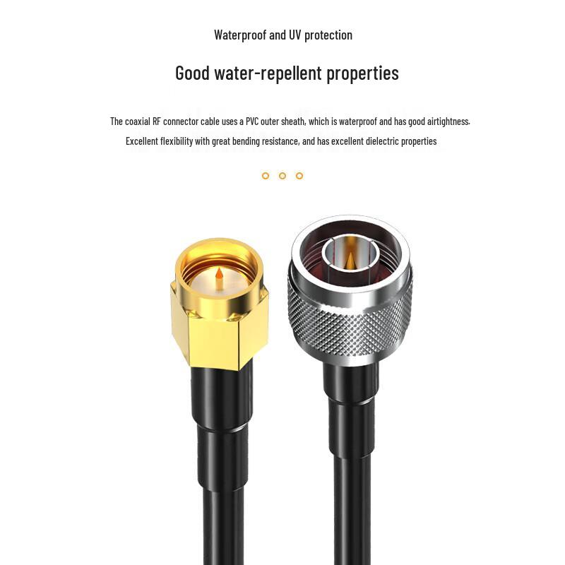 N Male to SMA Male RF Coaxial Antenna Cable