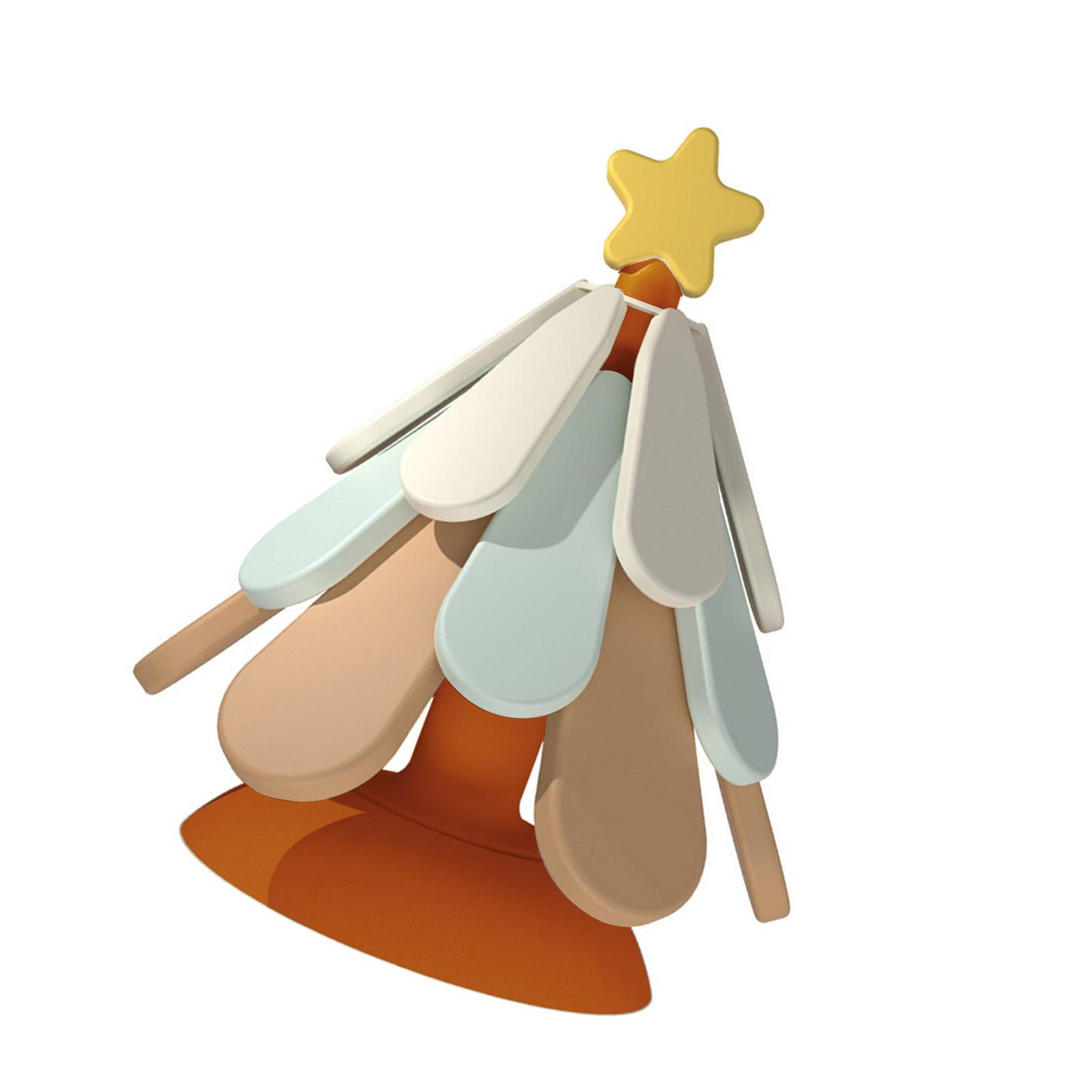 

Силиконовые подставки под елку, термостойкие подставки, складные салфетки, силиконовый коврик для украшения обеденного стола бежевый